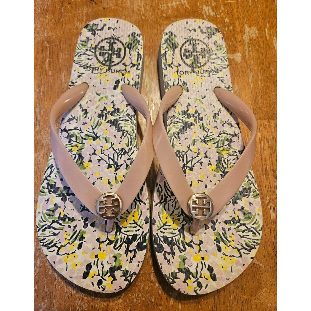 Tory Burch Flip Flops Sandals Size 5/6 Womens